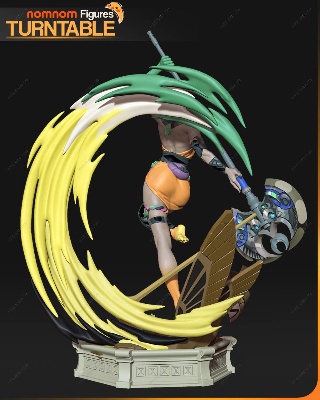 P站图纸印象馆 NomNom 黑帝斯 冥界公主 NomNom 黑帝斯 冥界公主