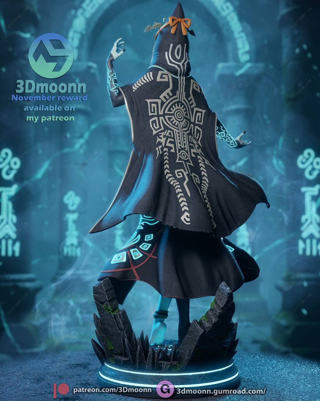 P站图纸印象馆 3Dmoonn 塞尔达传说 黄昏公主 3Dmoonn 塞尔达传说 黄昏公主