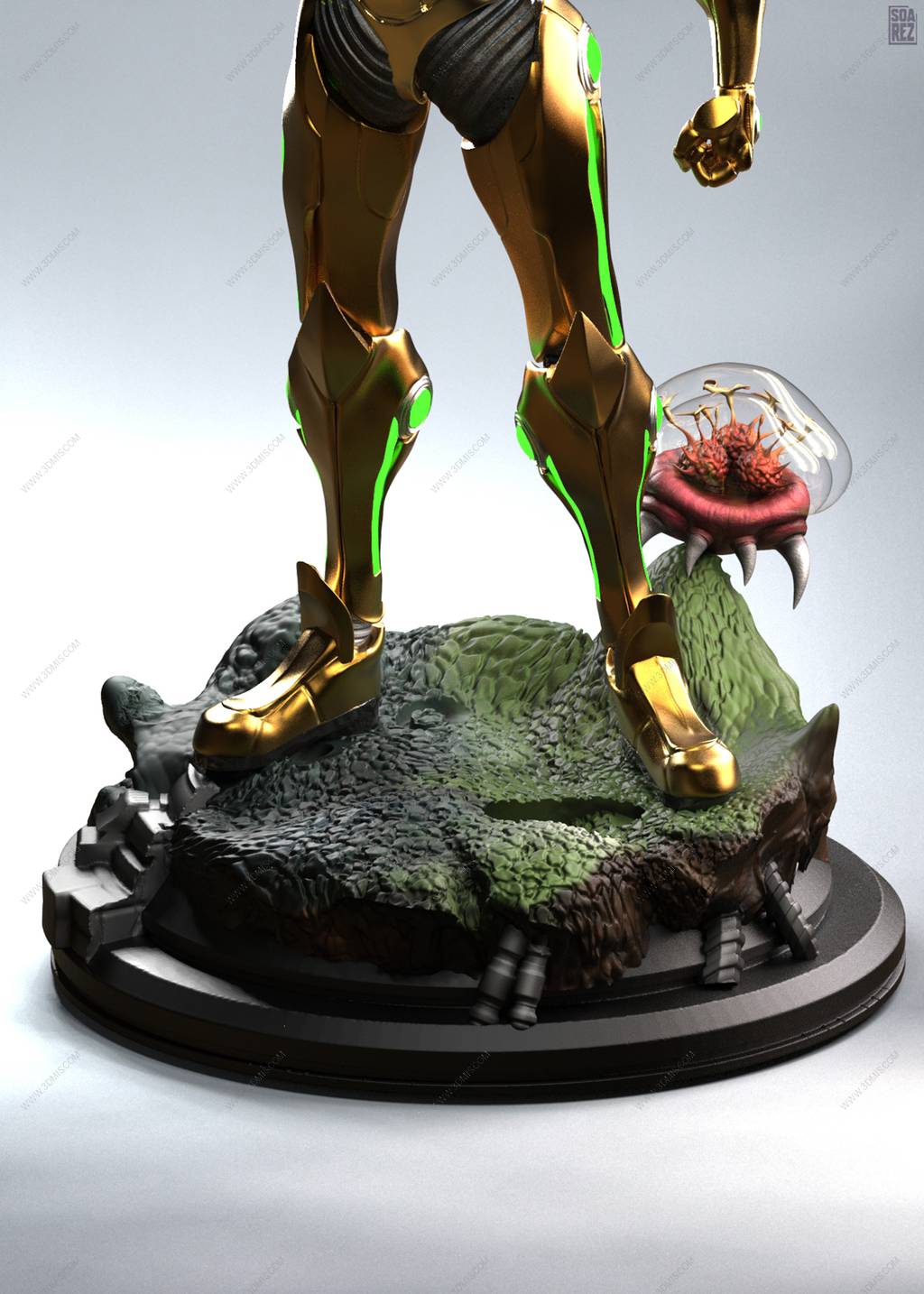 P站图纸印象馆 Soarez3D 银河战士 萨姆斯·阿兰 Soarez3D 银河战士 萨姆斯·阿兰