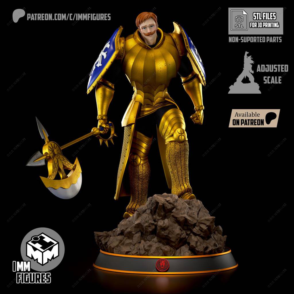 P站图纸印象馆 七大罪 艾斯卡诺 七大罪 艾斯卡诺