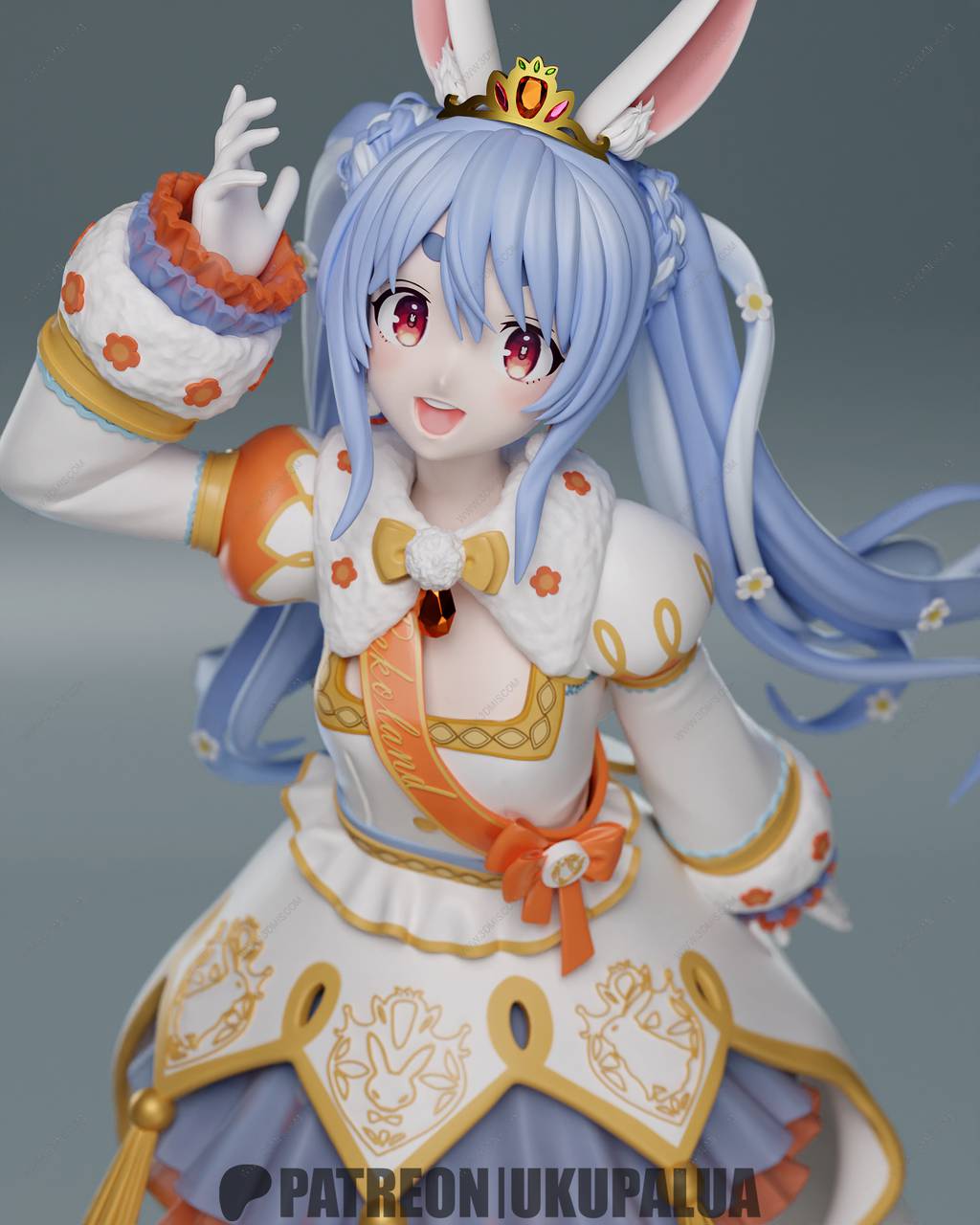 P站图纸印象馆 Ukupalua 虚拟偶像 兔田佩克拉 Ukupalua 虚拟偶像 兔田佩克拉