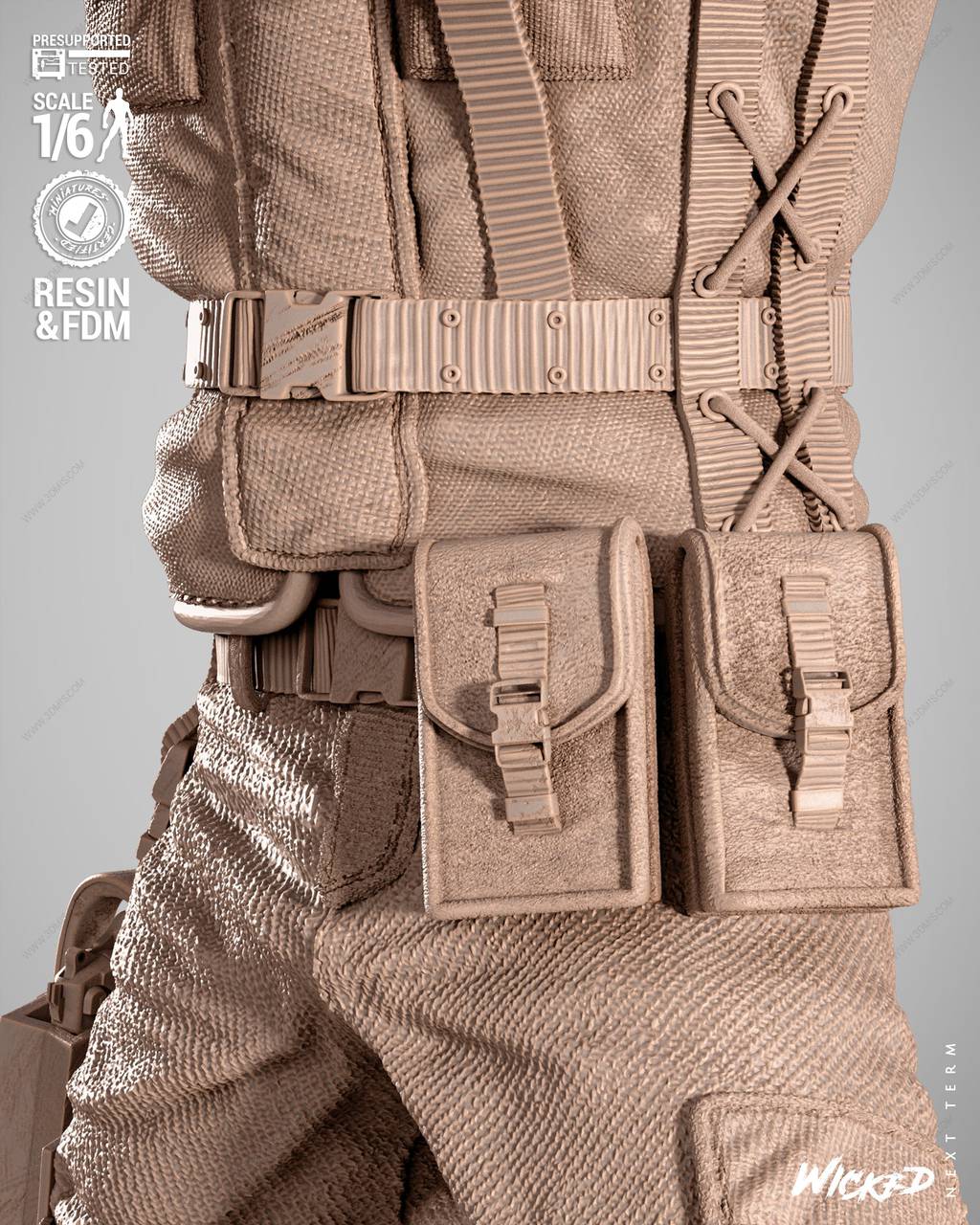 P站图纸印象馆 3DWicked 生化危机 克里斯·雷德菲尔德 3DWicked 生化危机 克里斯·雷德菲尔德