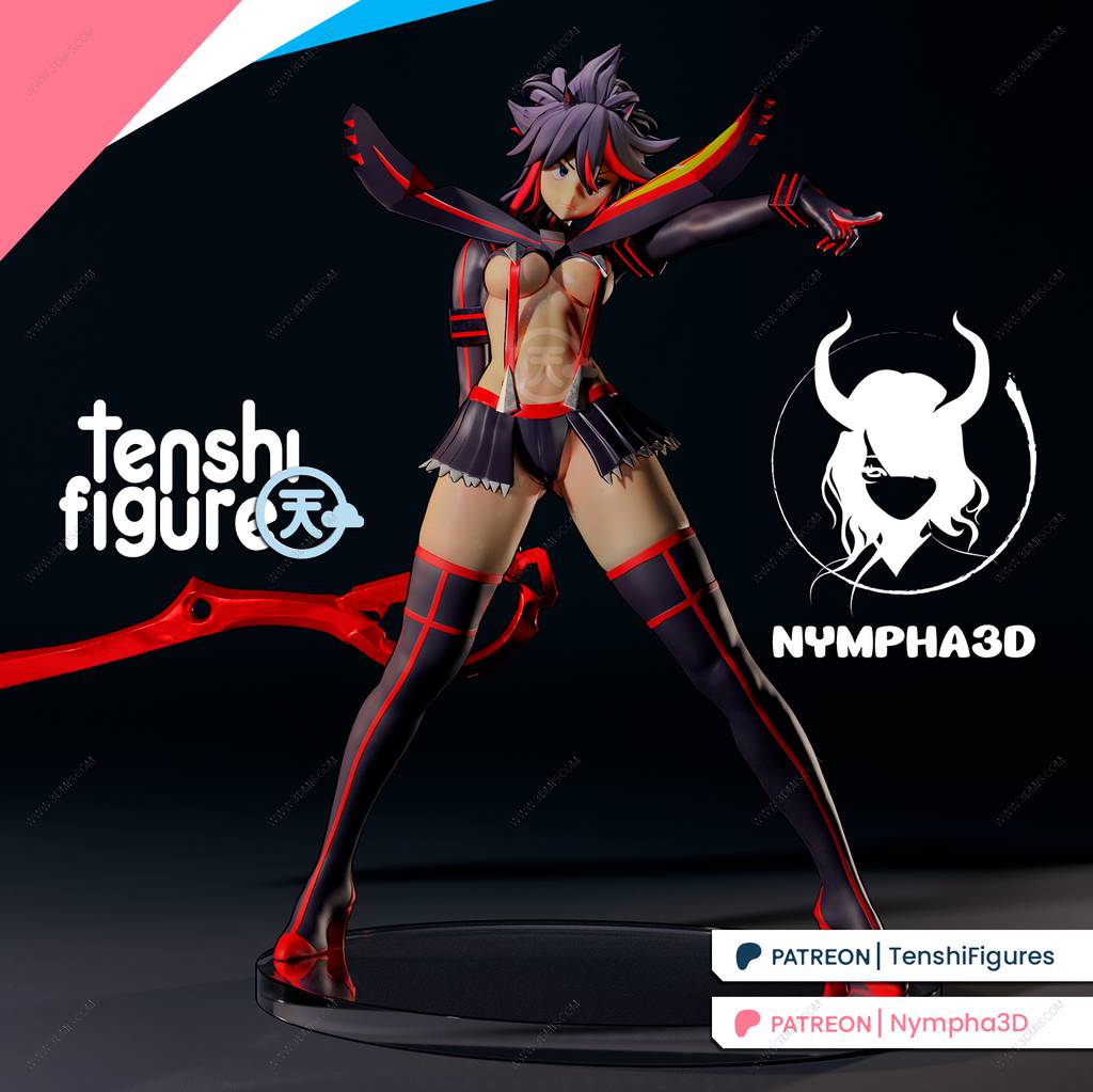 P站图纸印象馆 Tenshi Figures 斩服少女 缠流子 Tenshi Figures 斩服少女 缠流子