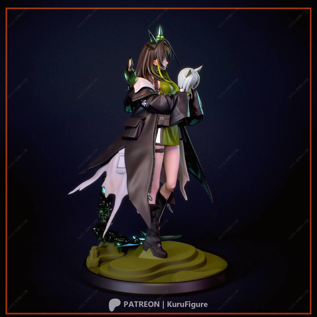 P站图纸印象馆 Kuru Figure 明日方舟 凯尔希的召唤物 Kuru Figure 明日方舟 凯尔希的召唤物