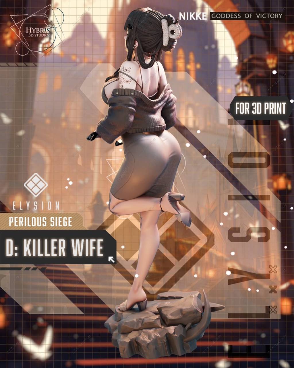 P站图纸印象馆 Hybris 胜利女神:妮姬 D:杀手妻子 Hybris 胜利女神:妮姬 D:杀手妻子