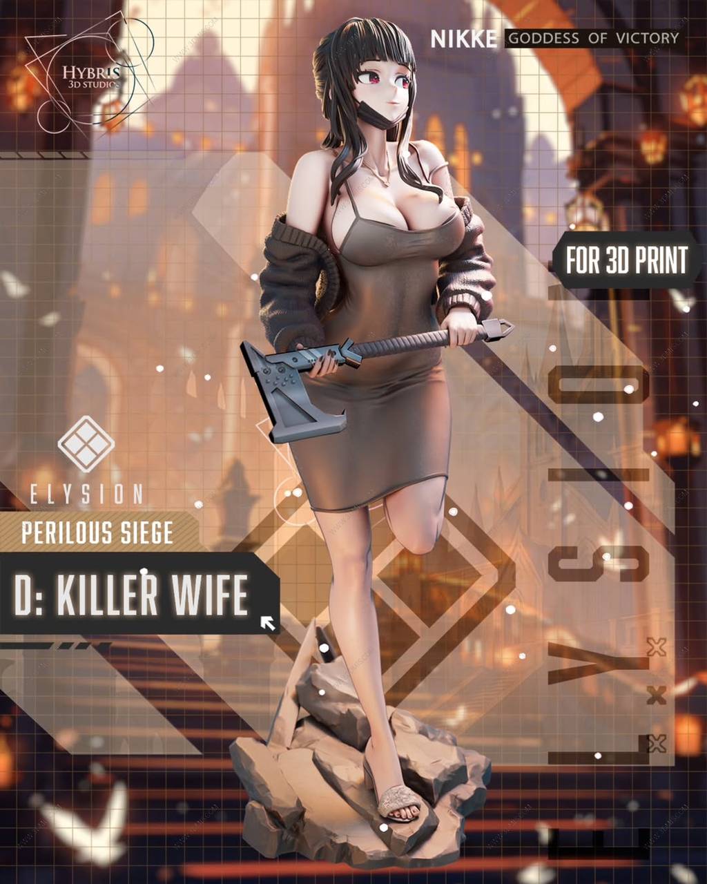 P站图纸印象馆 Hybris 胜利女神:妮姬 D:杀手妻子 Hybris 胜利女神:妮姬 D:杀手妻子