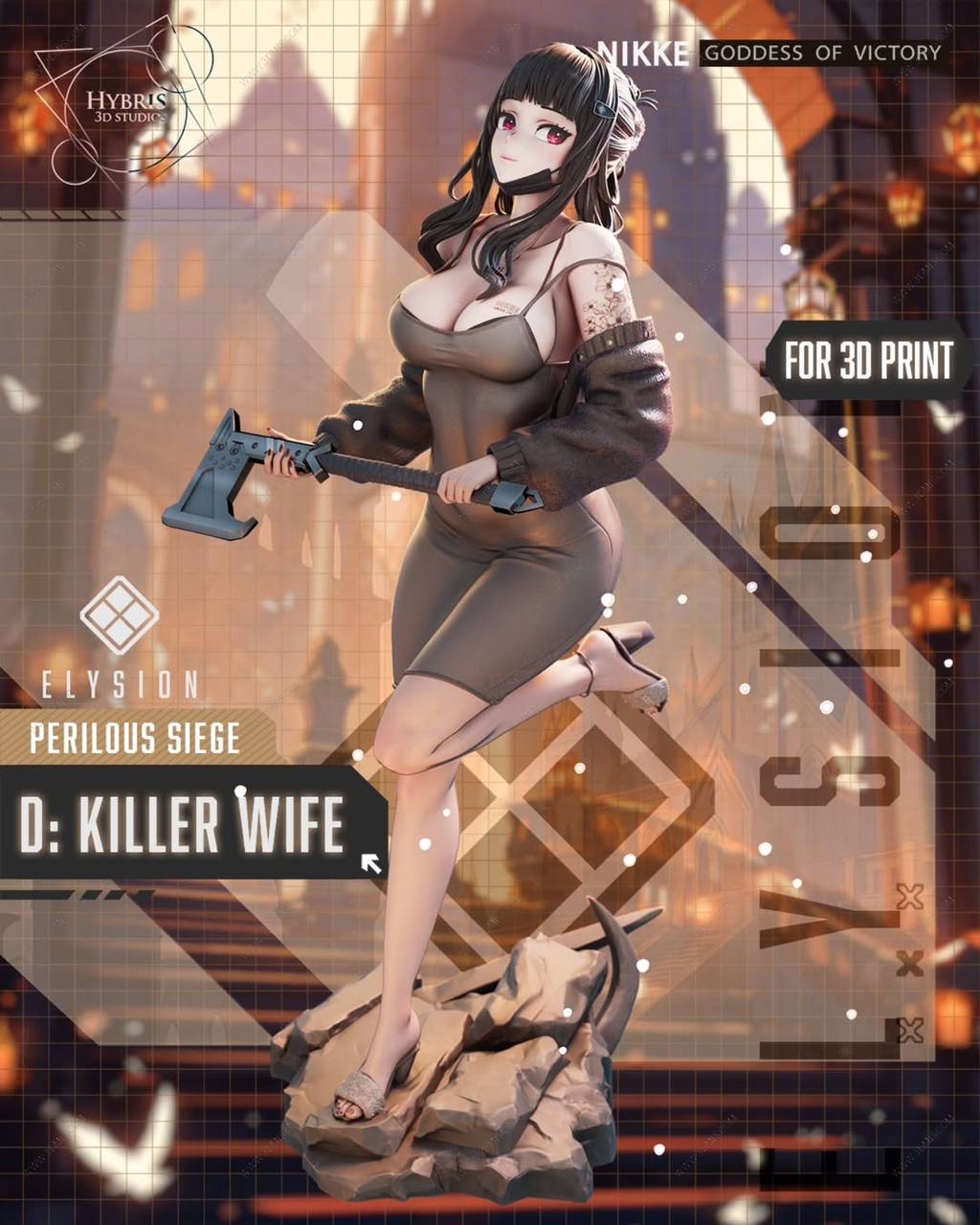 P站图纸印象馆 Hybris 胜利女神:妮姬 D:杀手妻子 Hybris 胜利女神:妮姬 D:杀手妻子