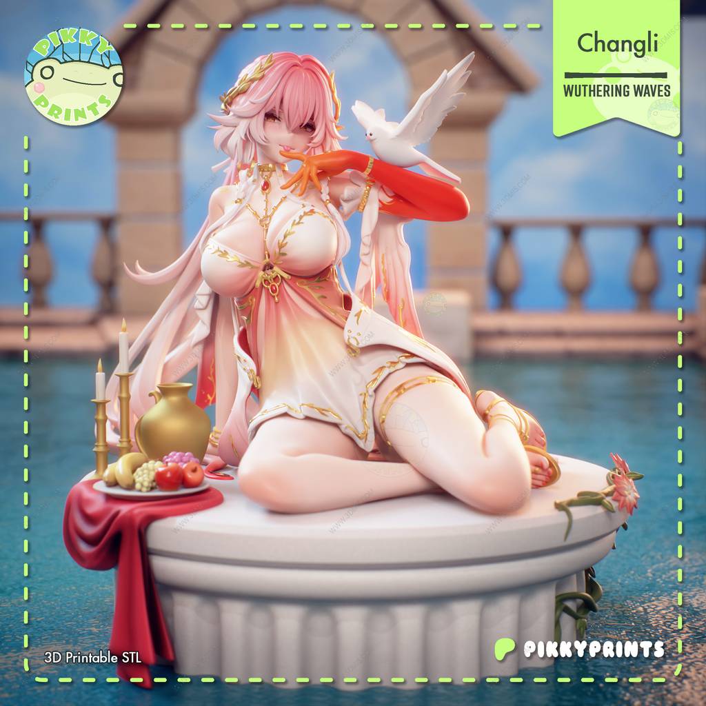 P站图纸印象馆 Pikitty 鸣潮 长离 Pikitty 鸣潮 长离