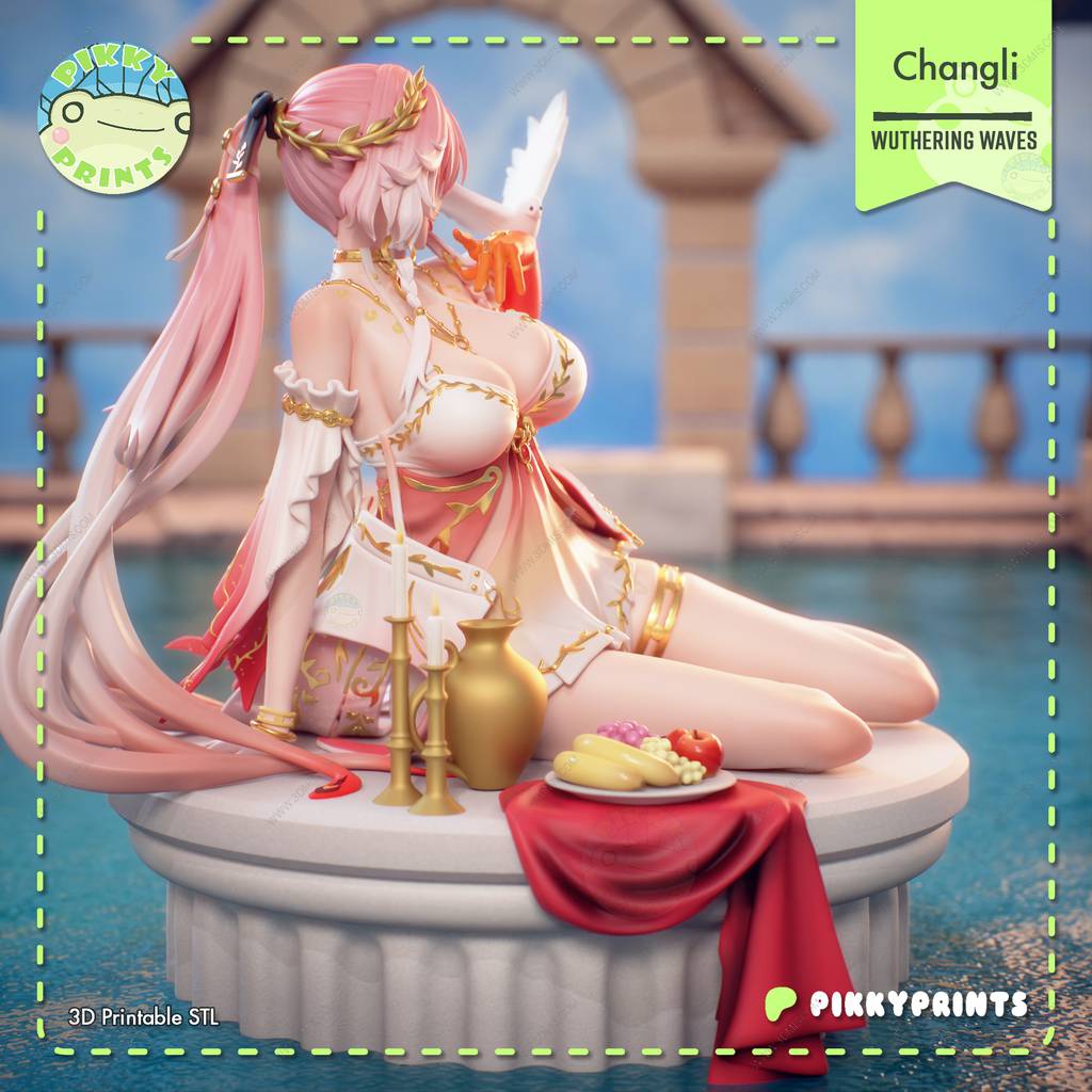 P站图纸印象馆 Pikitty 鸣潮 长离 Pikitty 鸣潮 长离