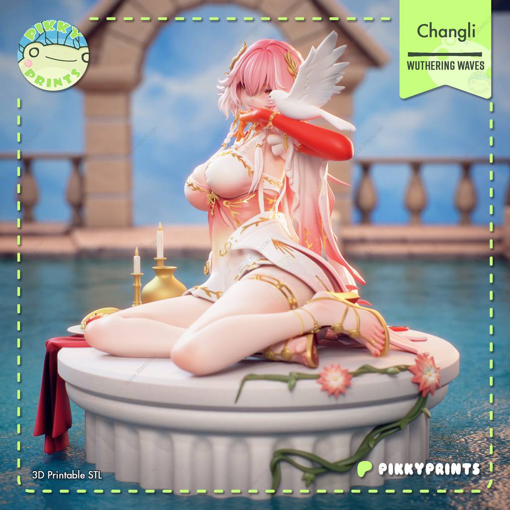 P站图纸印象馆 Pikitty 鸣潮 长离 Pikitty 鸣潮 长离