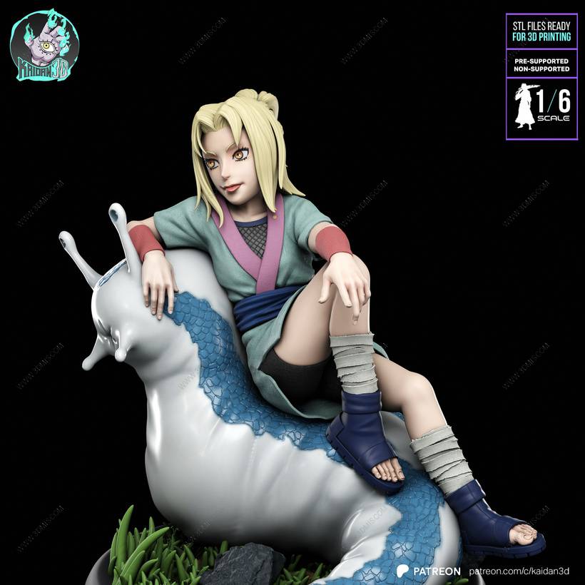 P站图纸印象馆 Kaidan 火影忍者 纲手 Kaidan 火影忍者 纲手