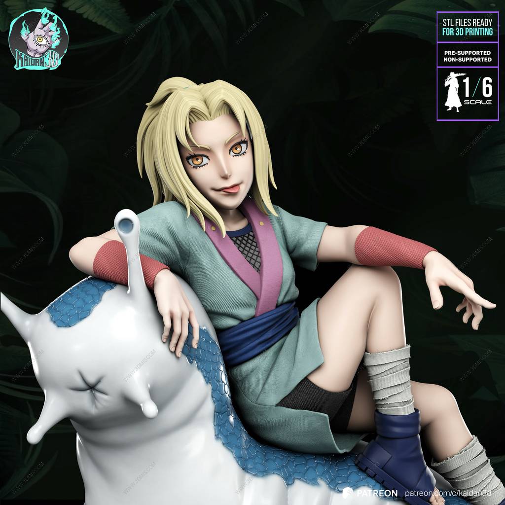 P站图纸印象馆 Kaidan 火影忍者 纲手 Kaidan 火影忍者 纲手