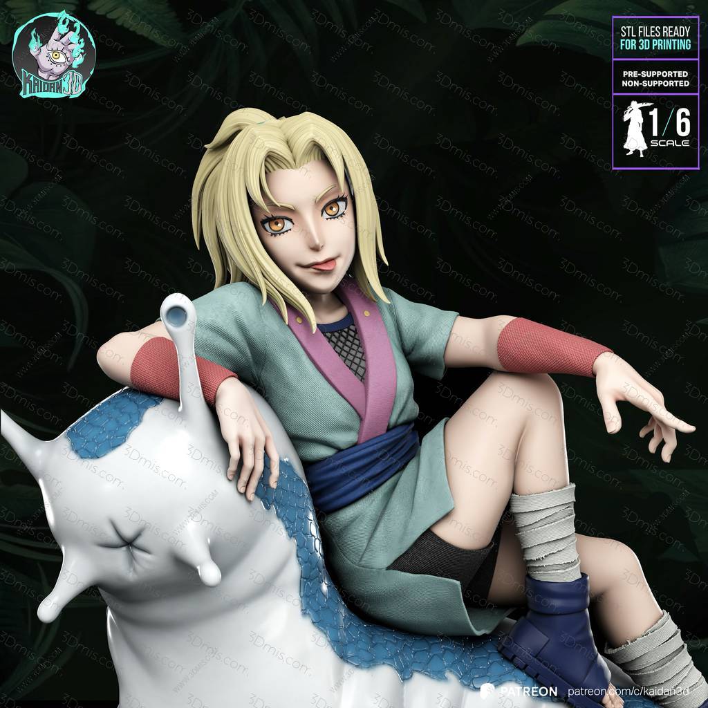 P站图纸印象馆 Kaidan 火影忍者 纲手 Kaidan 火影忍者 纲手