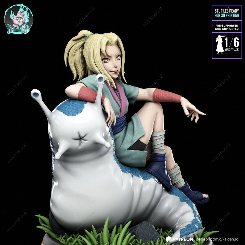 P站图纸印象馆 Kaidan 火影忍者 纲手 Kaidan 火影忍者 纲手