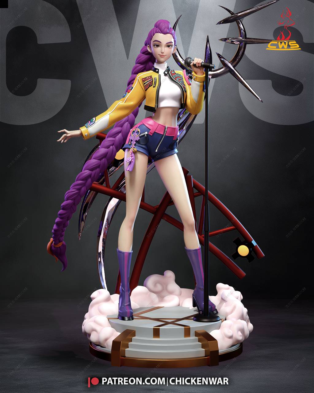 P站图纸印象馆 CW Studio 猎魔女团 鲁米 CW Studio 猎魔女团 鲁米