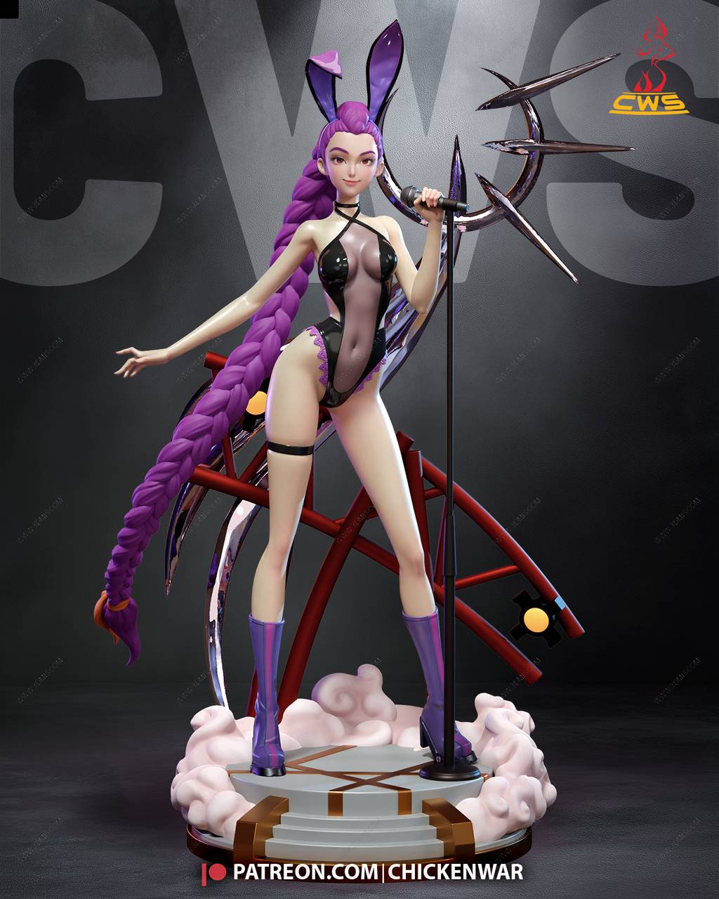 P站图纸印象馆 CW Studio 猎魔女团 鲁米 CW Studio 猎魔女团 鲁米