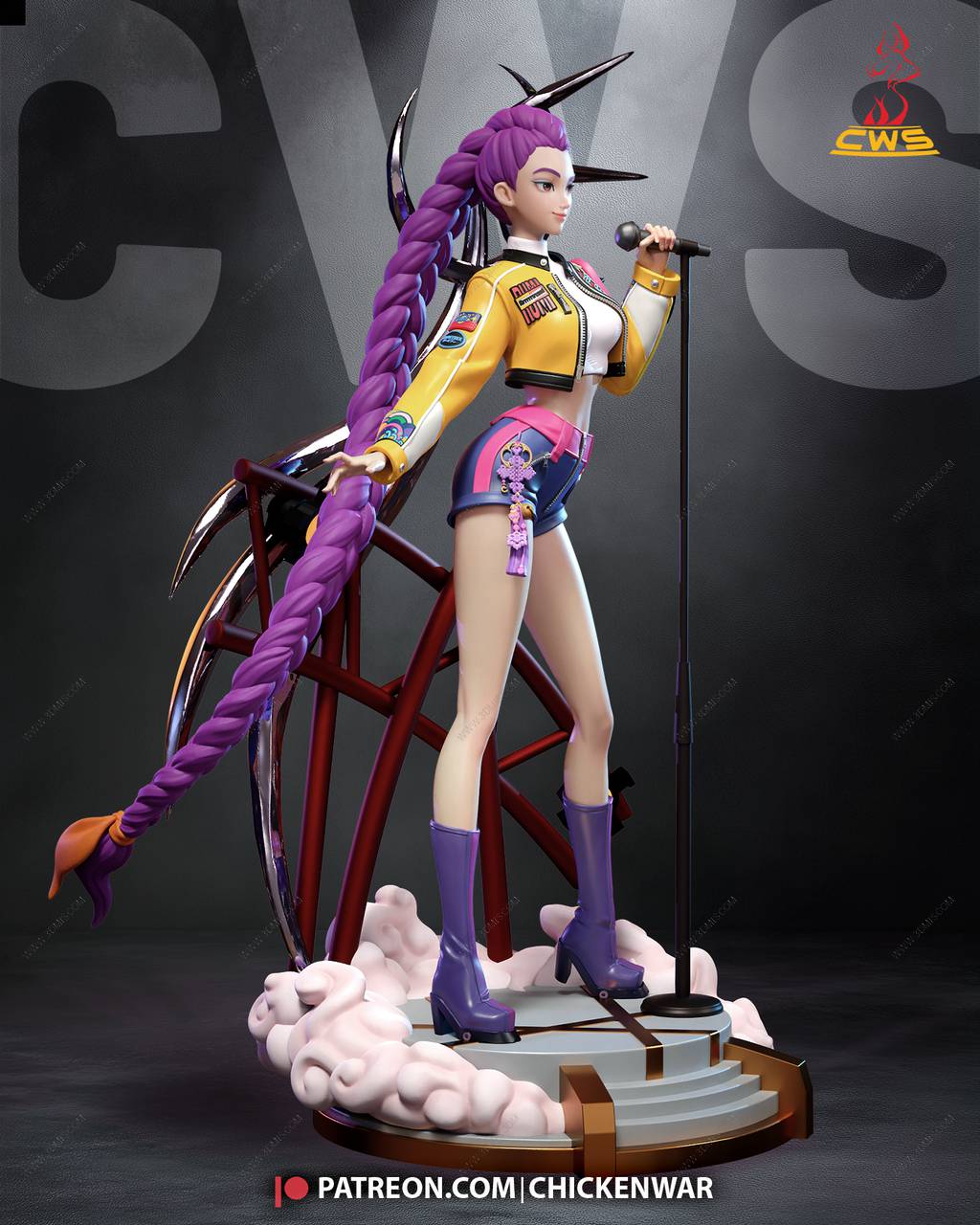 P站图纸印象馆 CW Studio 猎魔女团 鲁米 CW Studio 猎魔女团 鲁米