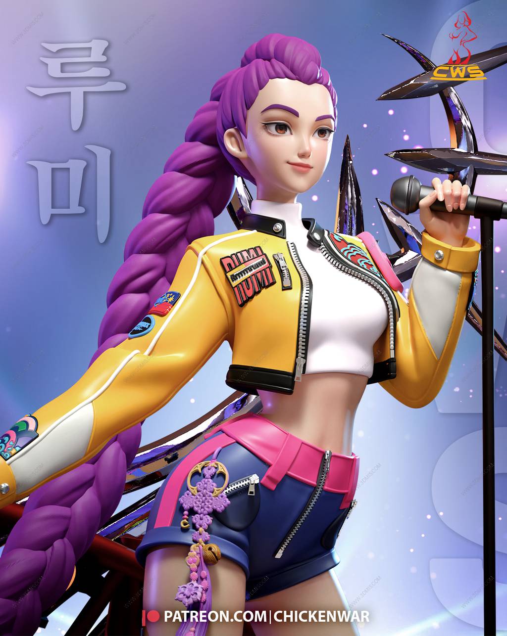 P站图纸印象馆 CW Studio 猎魔女团 鲁米 CW Studio 猎魔女团 鲁米