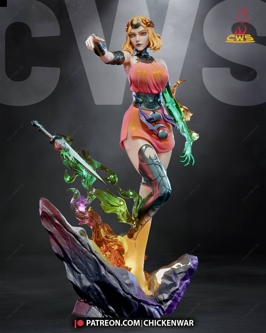 P站图纸印象馆 CW Studio 哈迪斯 冥界公主 CW Studio 哈迪斯 冥界公主