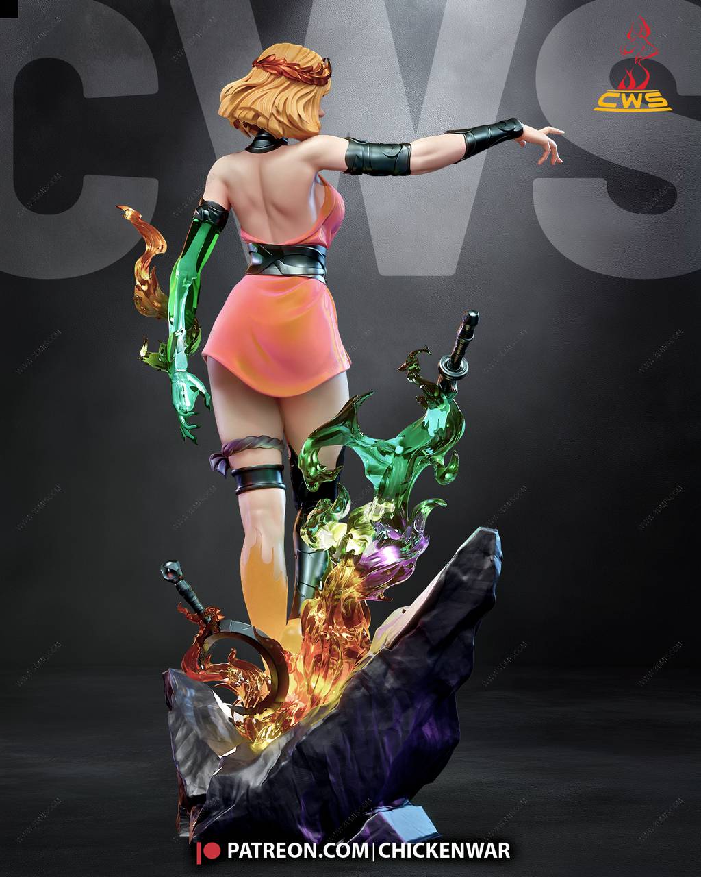 P站图纸印象馆 CW Studio 哈迪斯 冥界公主 CW Studio 哈迪斯 冥界公主