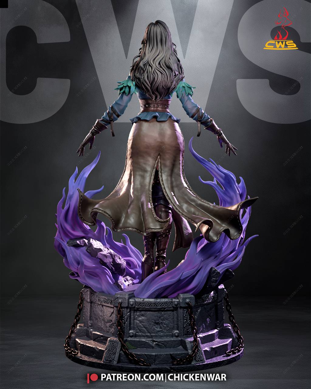 P站图纸印象馆 CW Studio 猎魔人 叶奈法 CW Studio 猎魔人 叶奈法