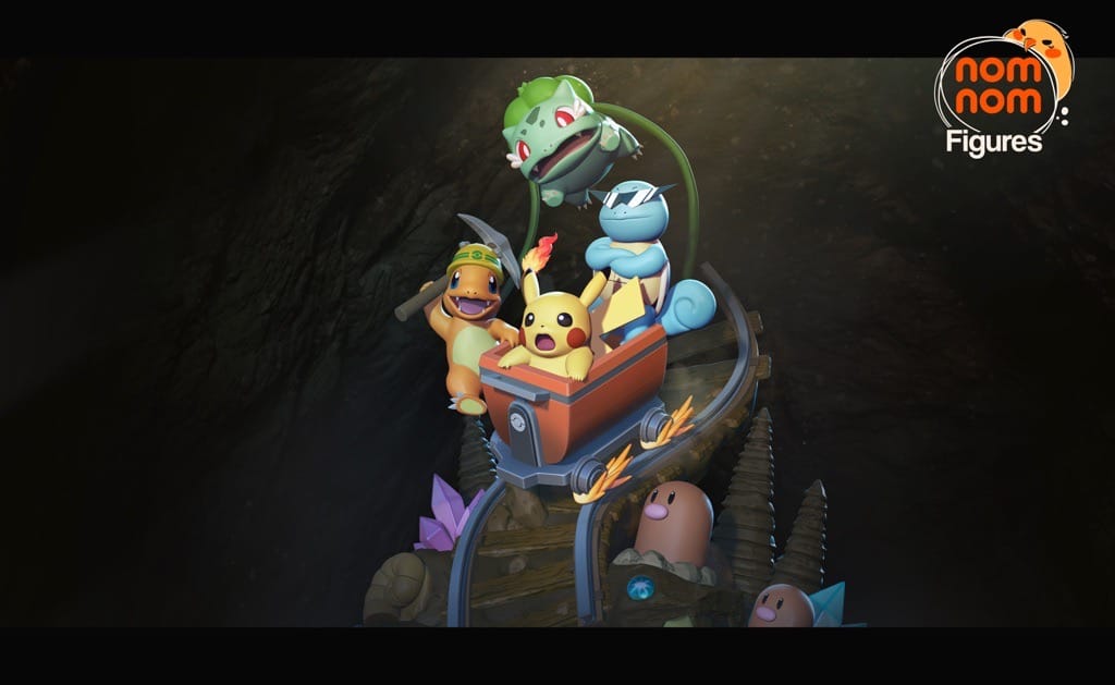 P站图纸印象馆 NomNom 精灵宝可梦 皮卡丘和它的伙伴们 NomNom 精灵宝可梦 皮卡丘和它的伙伴们