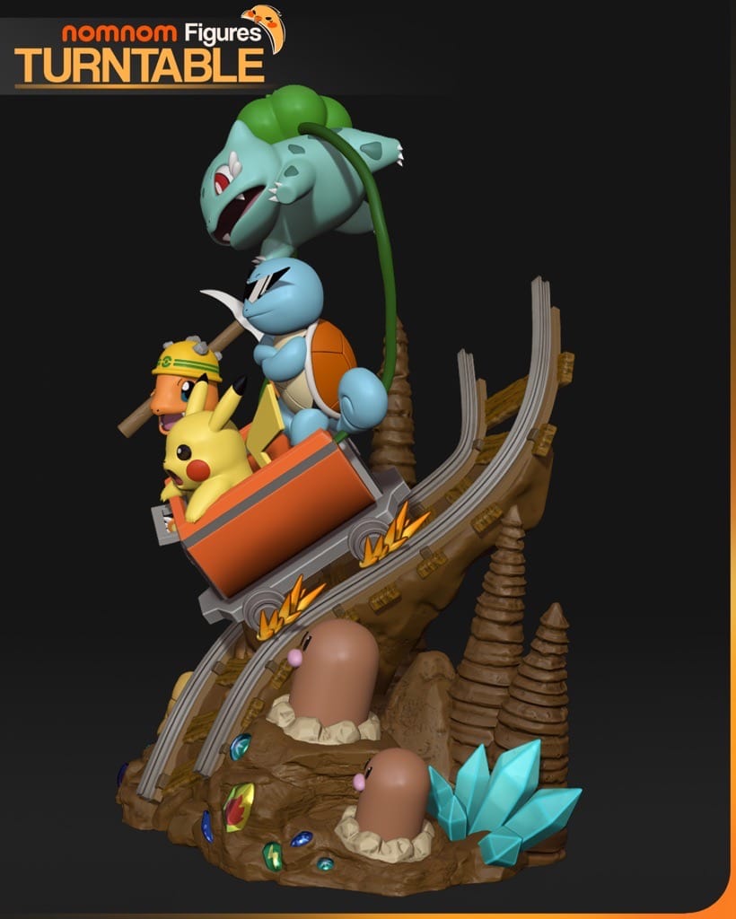 P站图纸印象馆 NomNom 精灵宝可梦 皮卡丘和它的伙伴们 NomNom 精灵宝可梦 皮卡丘和它的伙伴们