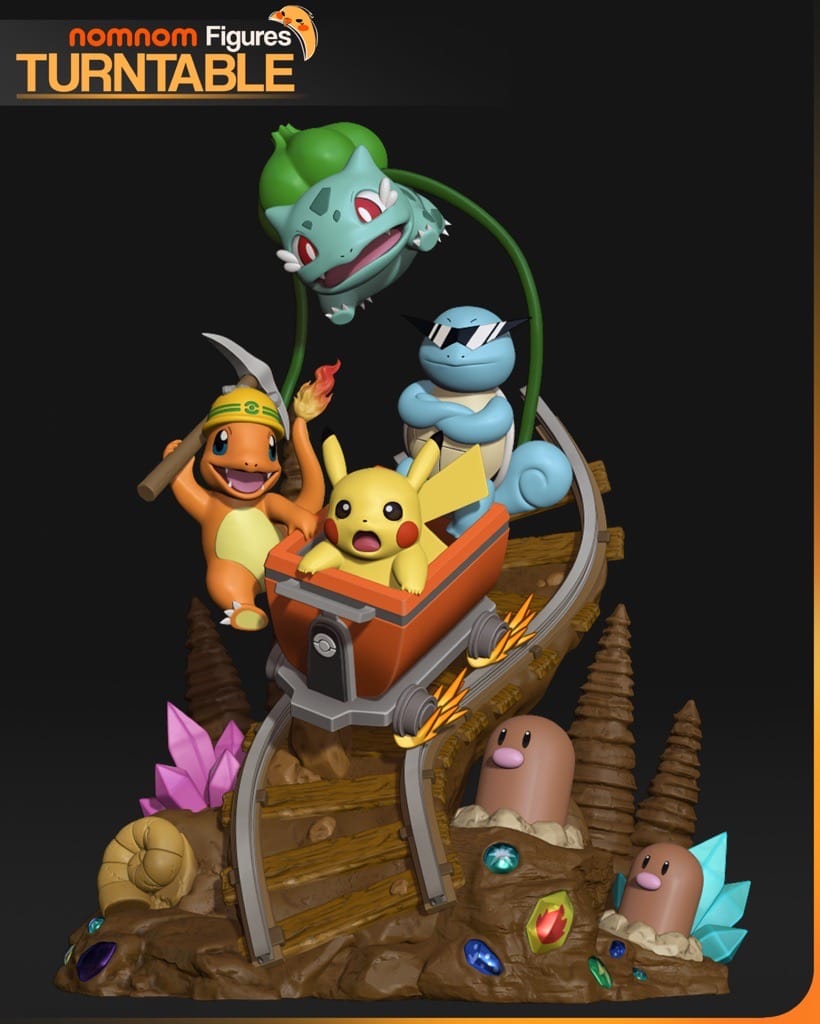 P站图纸印象馆 NomNom 精灵宝可梦 皮卡丘和它的伙伴们 NomNom 精灵宝可梦 皮卡丘和它的伙伴们