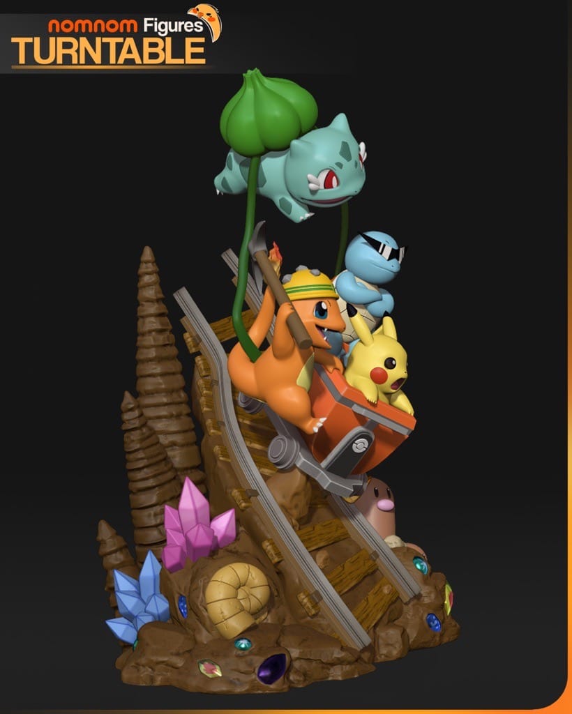 P站图纸印象馆 NomNom 精灵宝可梦 皮卡丘和它的伙伴们 NomNom 精灵宝可梦 皮卡丘和它的伙伴们