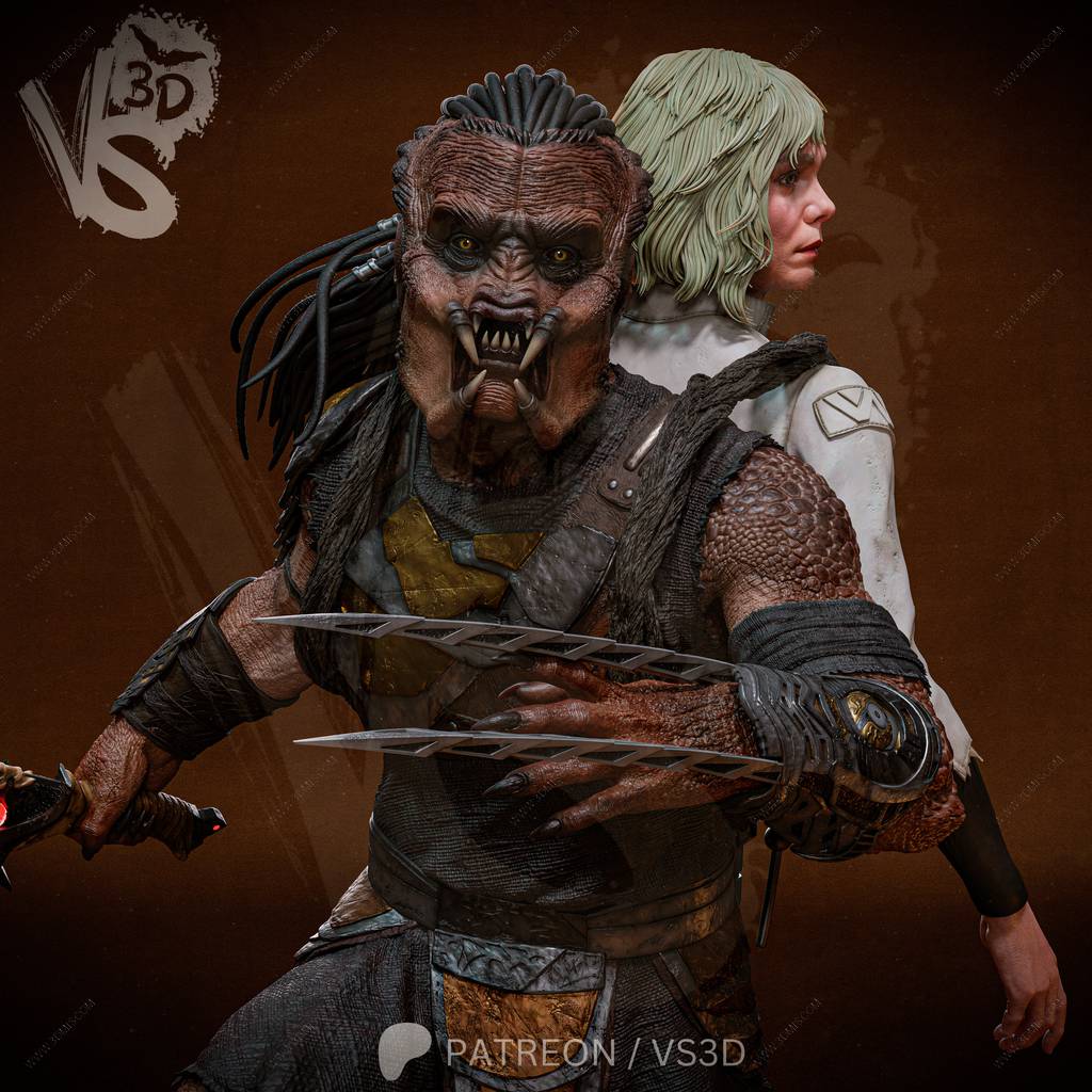 P站图纸印象馆 VS3D 铁血战士 铁血战士和迪克 VS3D 铁血战士 铁血战士和迪克