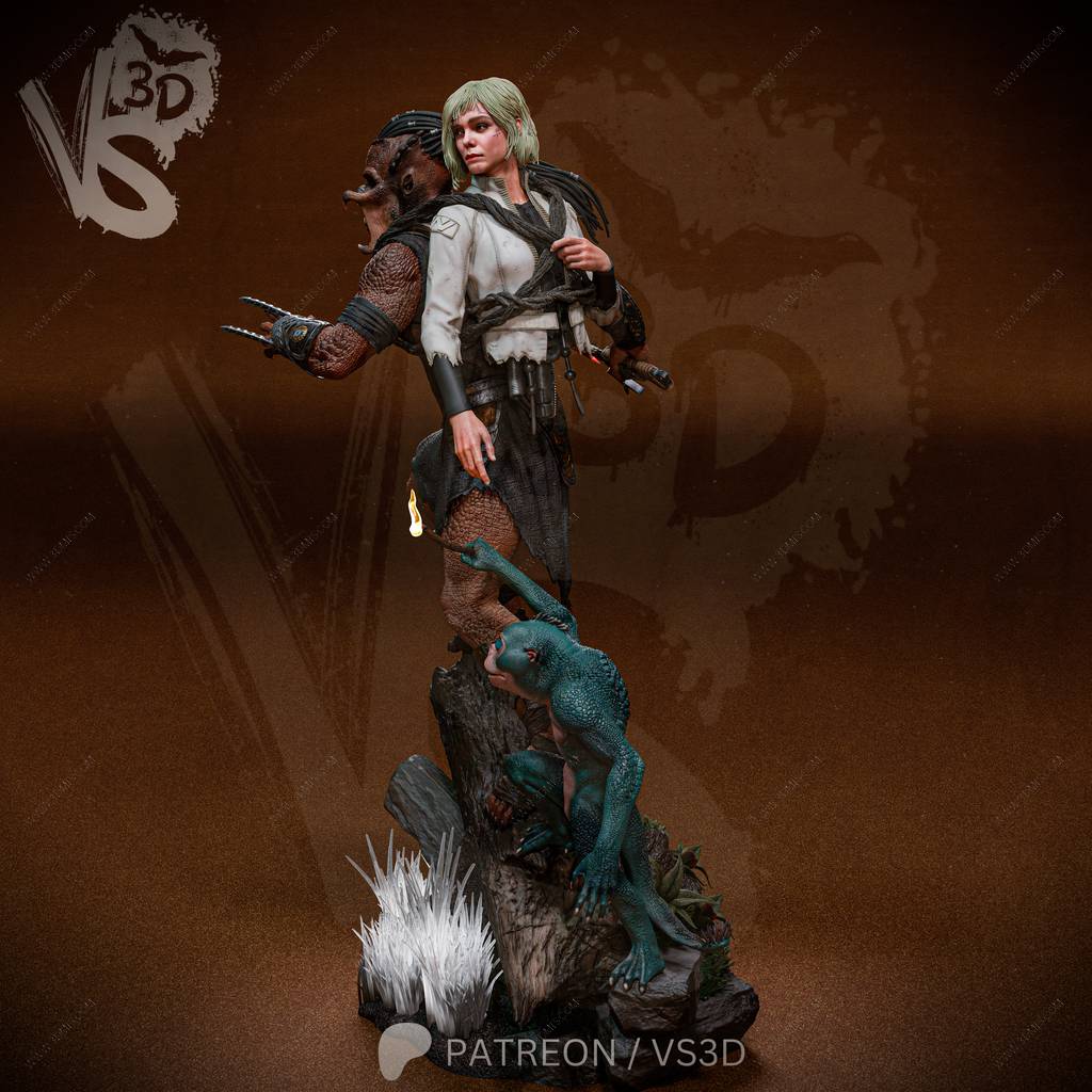 P站图纸印象馆 VS3D 铁血战士 铁血战士和迪克 VS3D 铁血战士 铁血战士和迪克