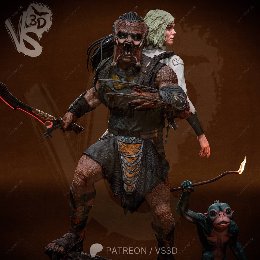 P站图纸印象馆 VS3D 铁血战士 铁血战士和迪克 VS3D 铁血战士 铁血战士和迪克