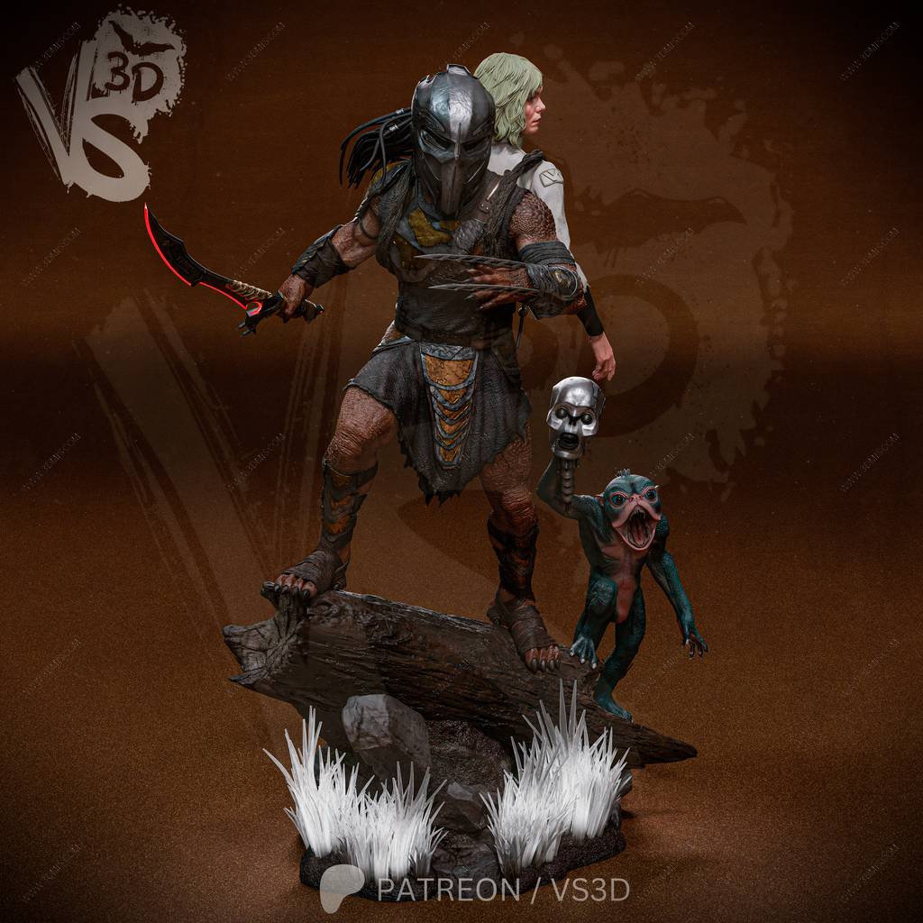 P站图纸印象馆 VS3D 铁血战士 铁血战士和迪克 VS3D 铁血战士 铁血战士和迪克