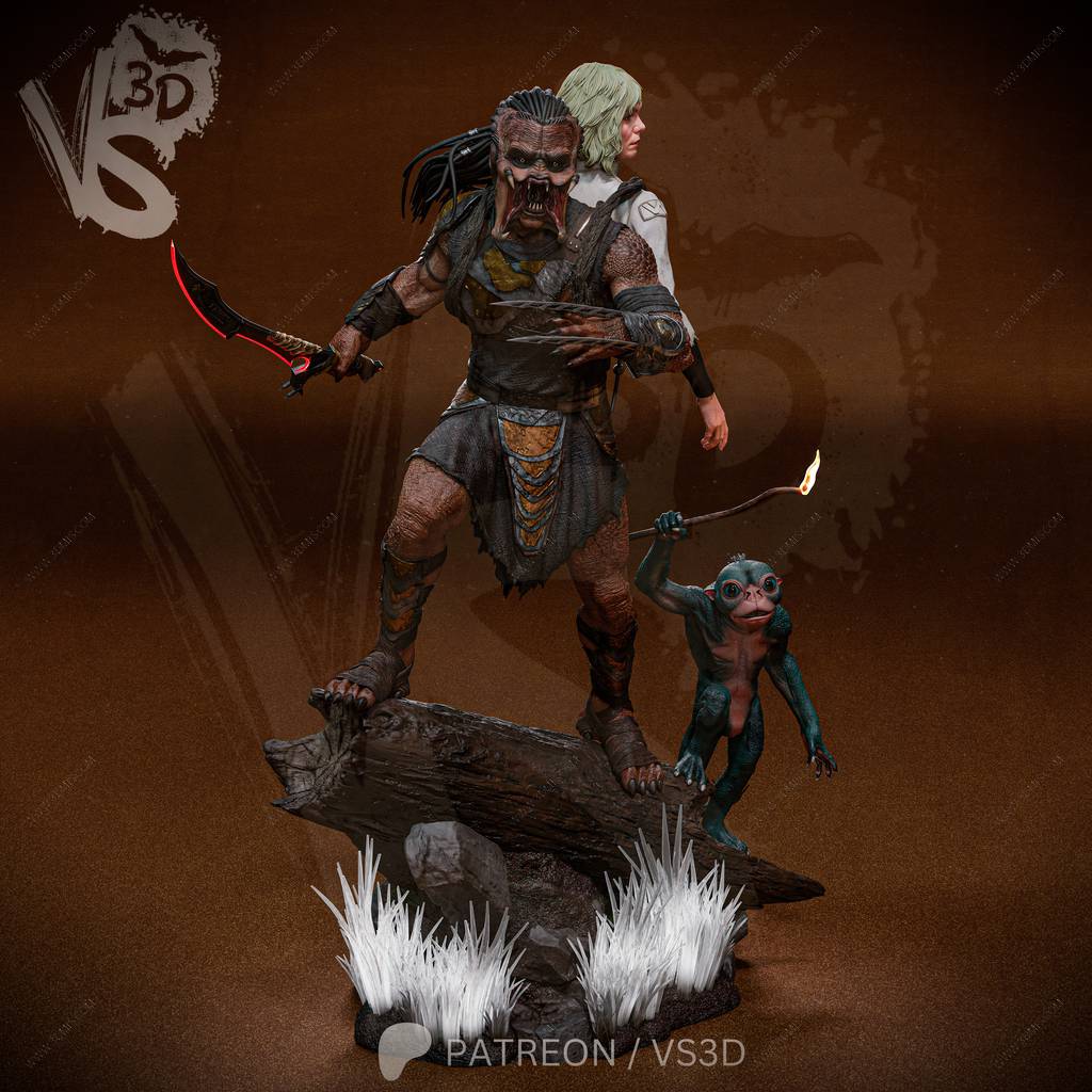 P站图纸印象馆 VS3D 铁血战士 铁血战士和迪克 VS3D 铁血战士 铁血战士和迪克