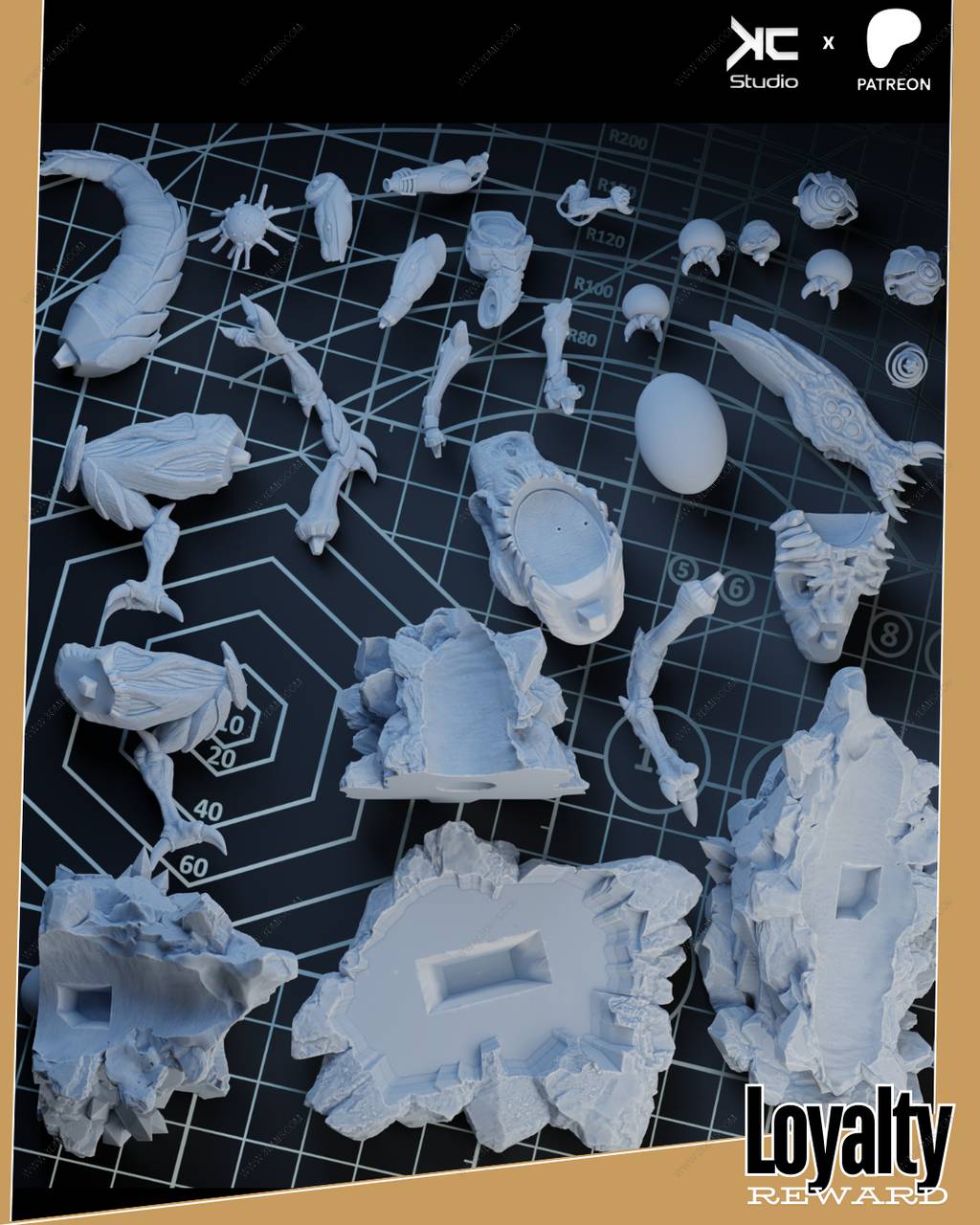 P站图纸印象馆 KcStudio 银河战士 萨姆斯·阿兰 KcStudio 银河战士 萨姆斯·阿兰