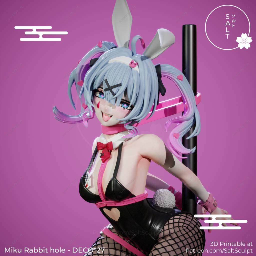 P站图纸印象馆 SaltSculpt 虚拟偶像 初音未来 SaltSculpt 虚拟偶像 初音未来