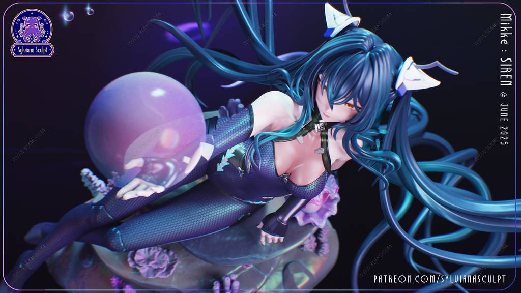 P站图纸印象馆 Sylviana 小美人鱼 塞莲 Sylviana 小美人鱼 塞莲