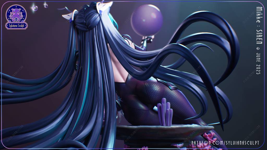 P站图纸印象馆 Sylviana 小美人鱼 塞莲 Sylviana 小美人鱼 塞莲