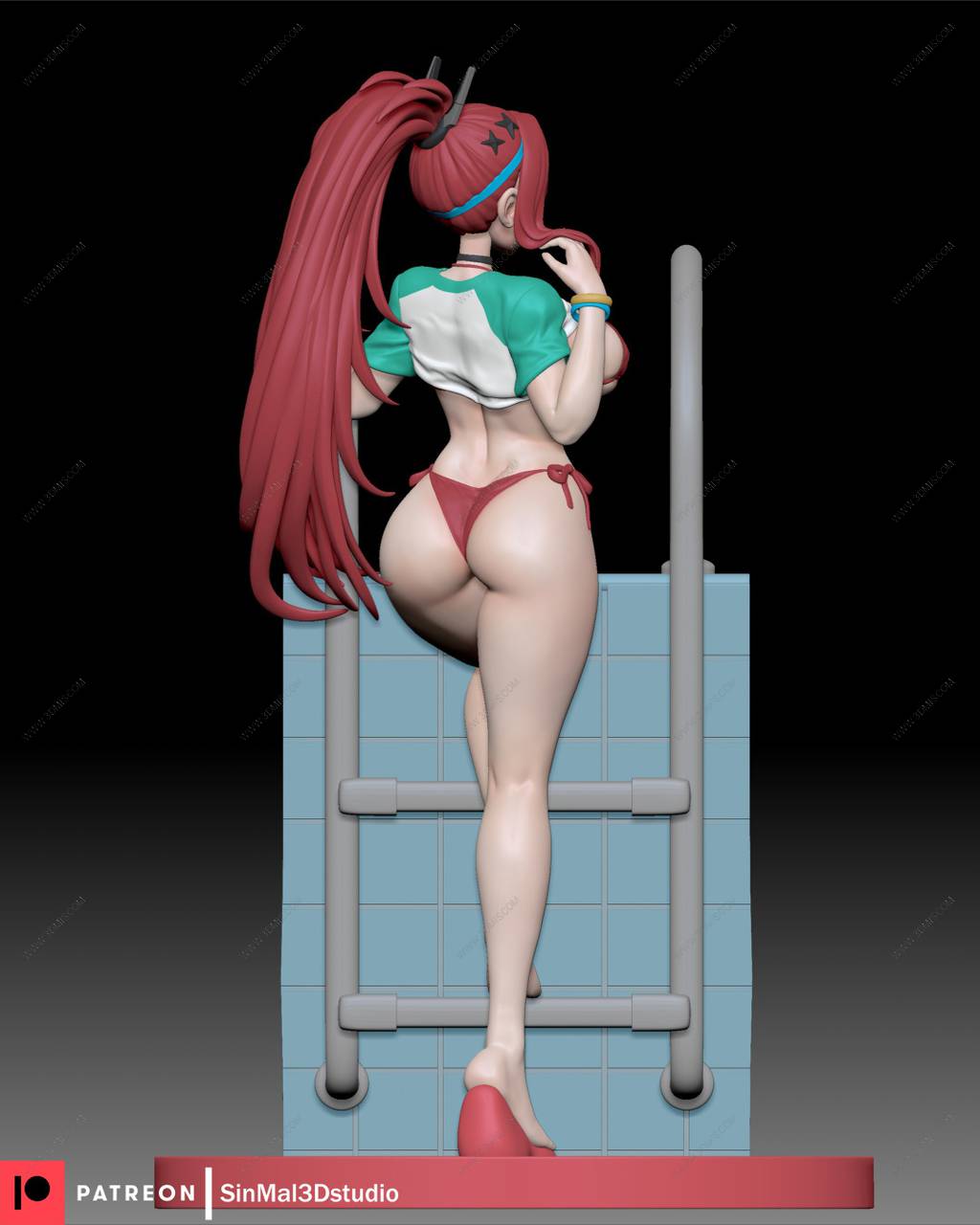 P站图纸印象馆 Sin3Dstudio 胜利女神:妮姬 拉毗 Sin3Dstudio 胜利女神:妮姬 拉毗