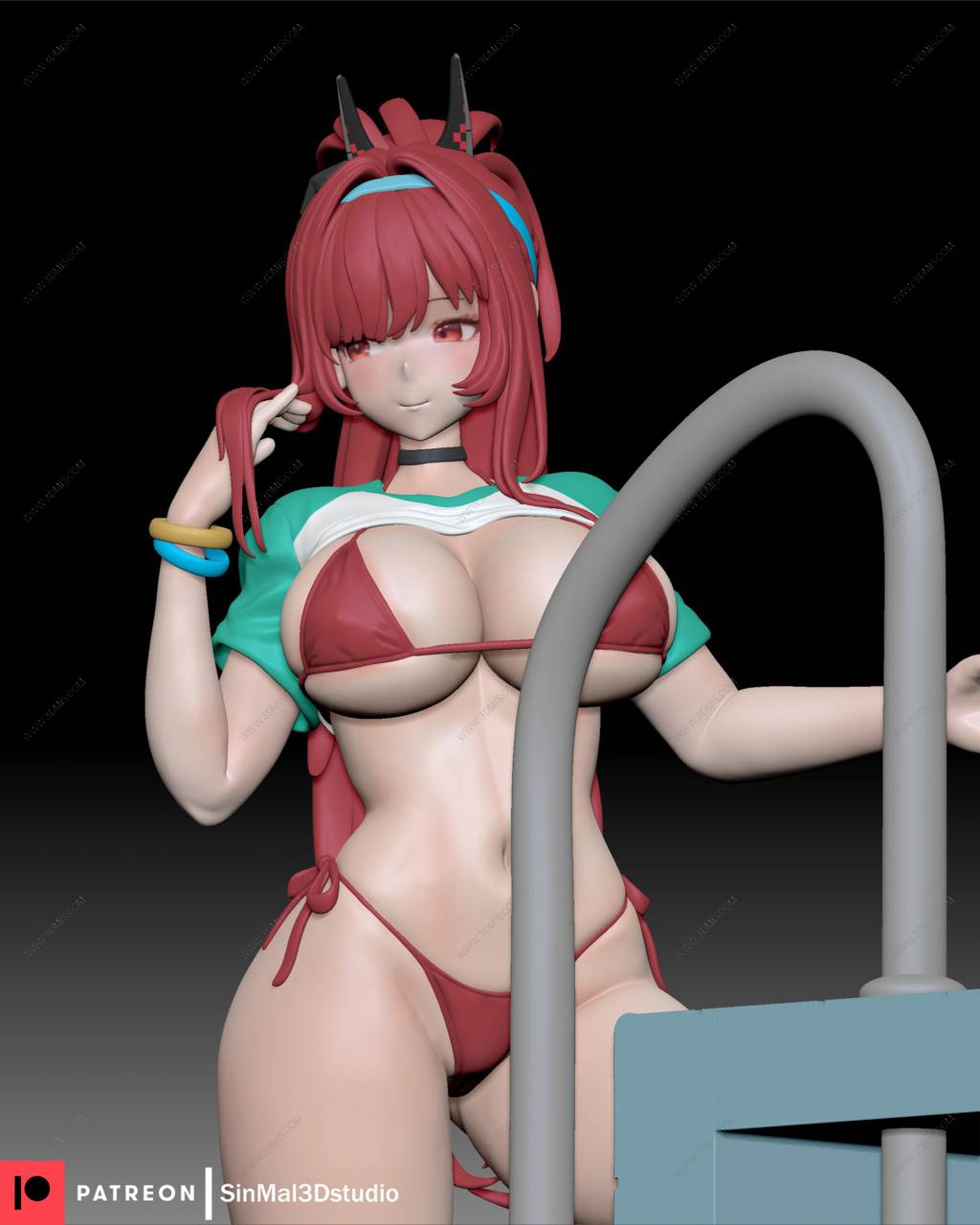 P站图纸印象馆 Sin3Dstudio 胜利女神:妮姬 拉毗 Sin3Dstudio 胜利女神:妮姬 拉毗