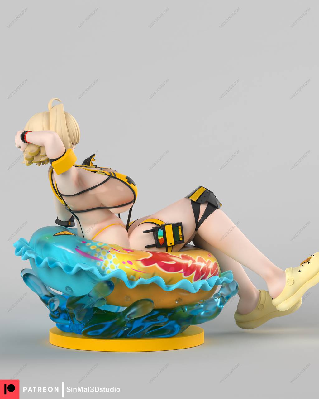 P站图纸印象馆 Sin3Dstudio 胜利女神:妮姬 伊莱格 Sin3Dstudio 胜利女神:妮姬 伊莱格