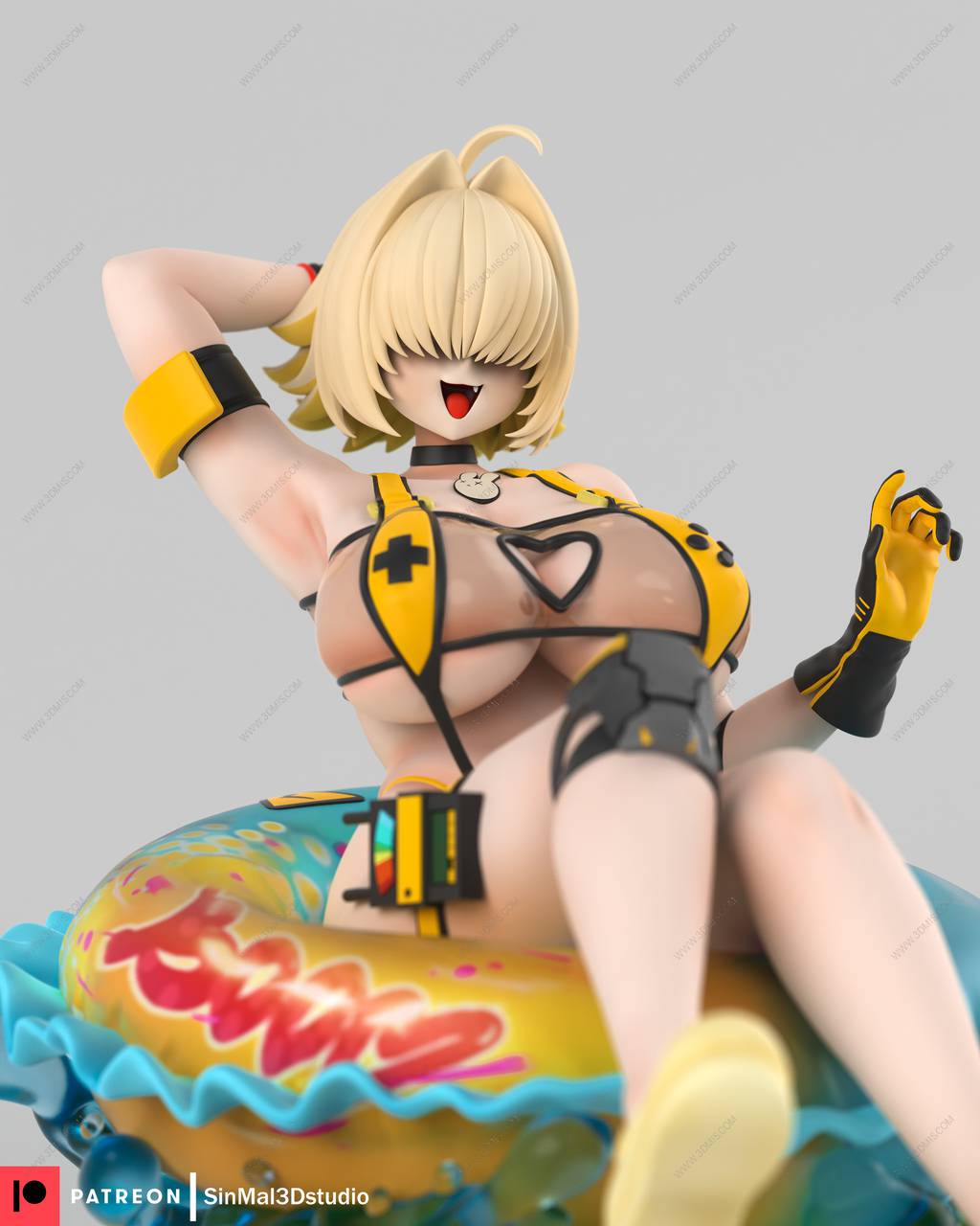 P站图纸印象馆 Sin3Dstudio 胜利女神:妮姬 伊莱格 Sin3Dstudio 胜利女神:妮姬 伊莱格