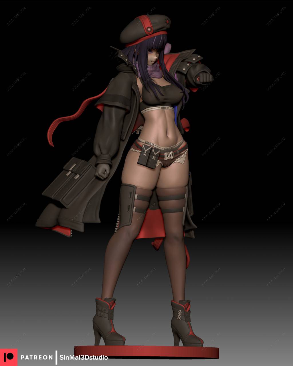 P站图纸印象馆 Sin3Dstudio 胜利女神:妮姬 银华 Sin3Dstudio 胜利女神:妮姬 银华