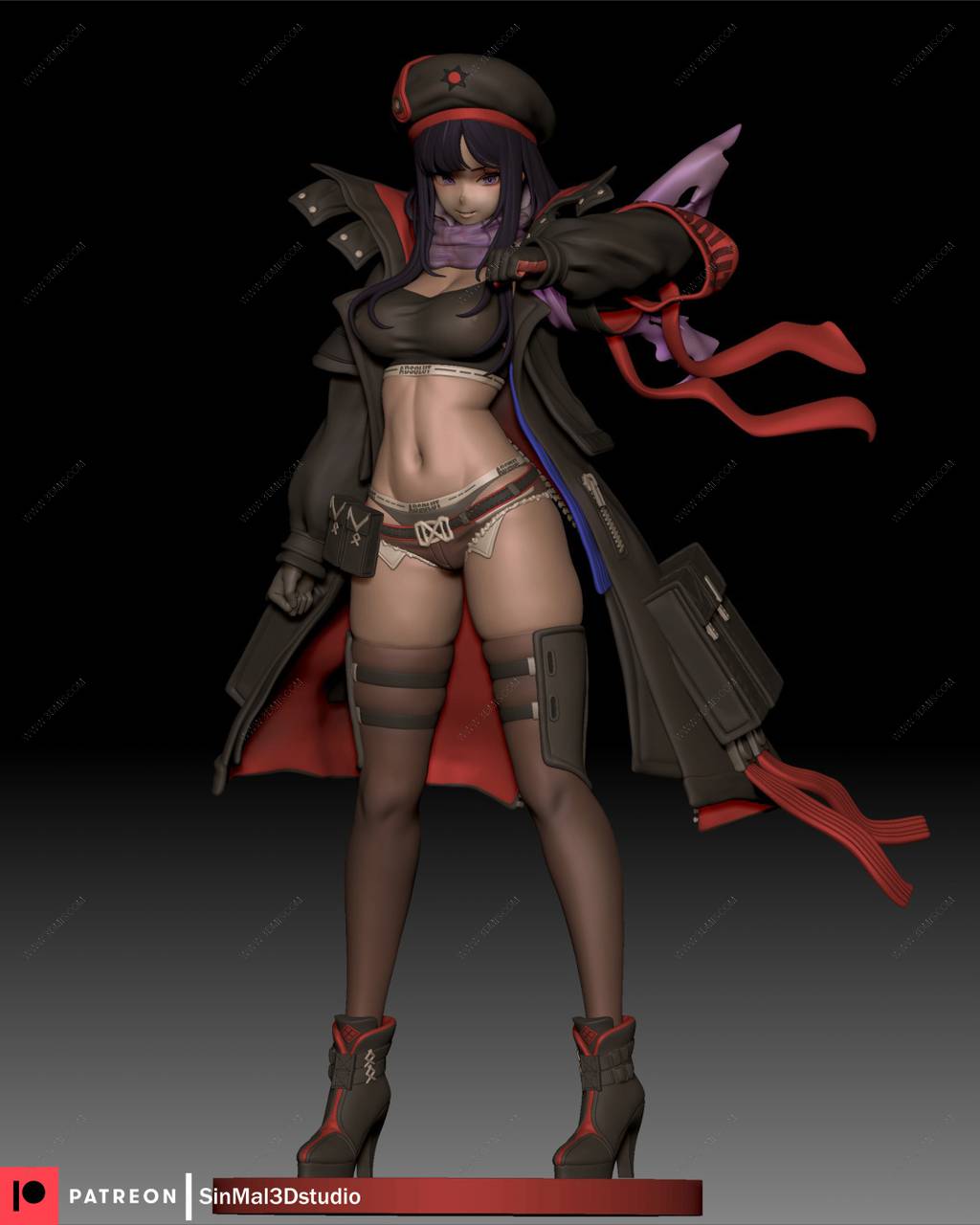 P站图纸印象馆 Sin3Dstudio 胜利女神:妮姬 银华 Sin3Dstudio 胜利女神:妮姬 银华