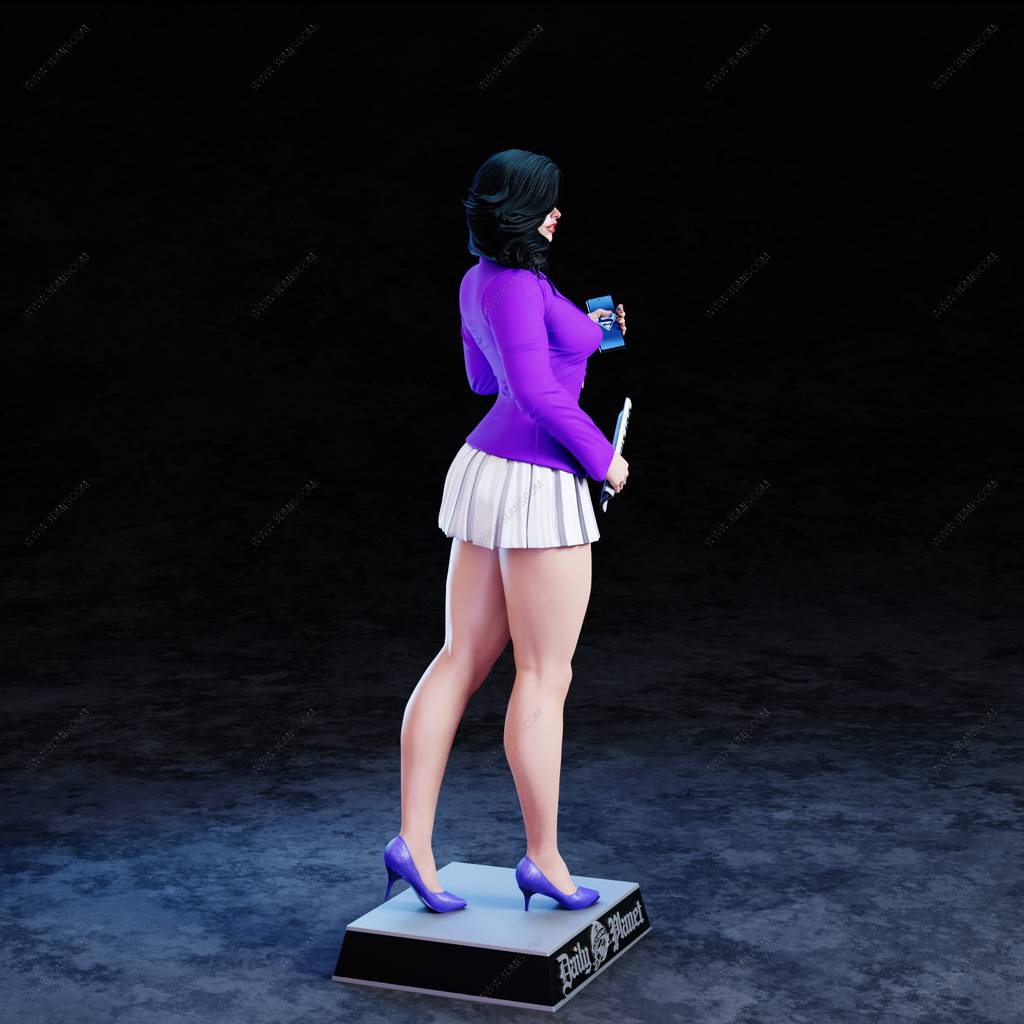 P站图纸印象馆 BrunoArt3D DC漫画 露易丝·莱恩 BrunoArt3D DC漫画 露易丝·莱恩