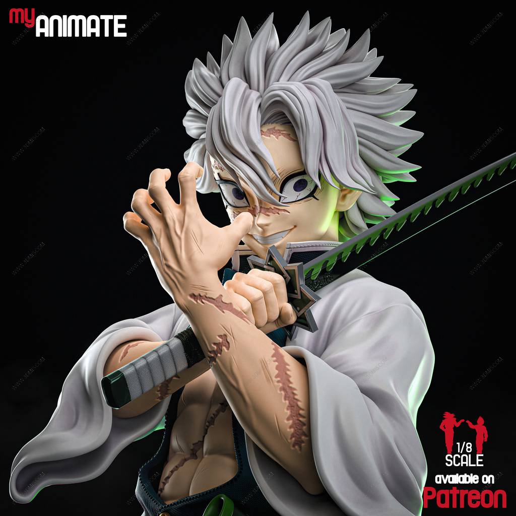 P站图纸印象馆 MyAnimate 鬼灭之刃 不死川实弥 MyAnimate 鬼灭之刃 不死川实弥