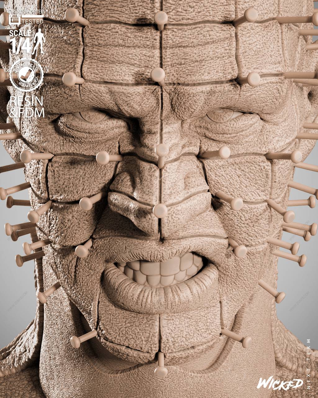 P站图纸印象馆 3DWicked 猛鬼追魂 钉子头 3DWicked 猛鬼追魂 钉子头