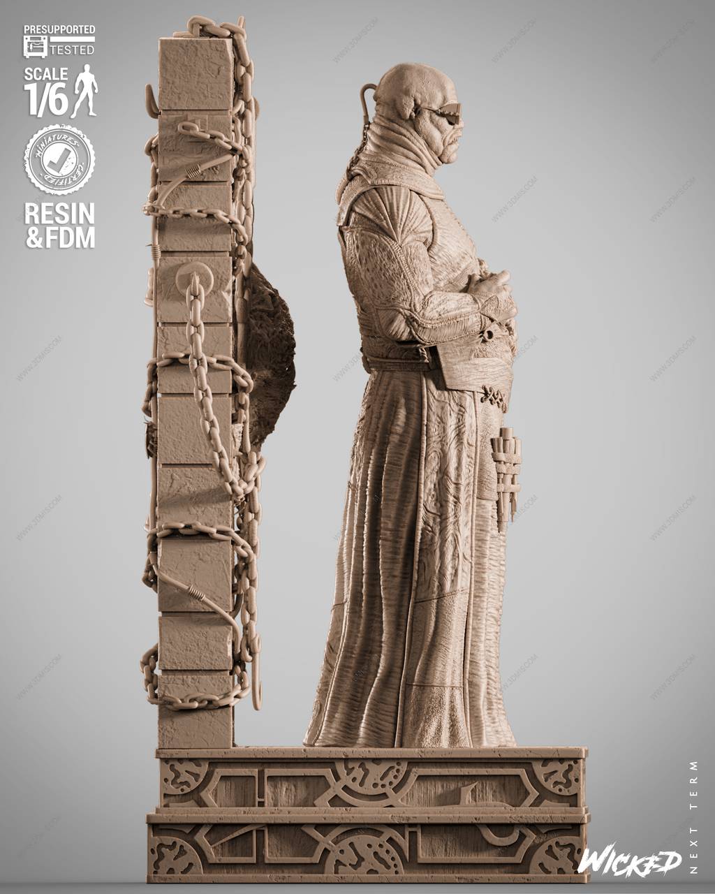 P站图纸印象馆 3DWicked 猛鬼追魂 胖子 3DWicked 猛鬼追魂 胖子