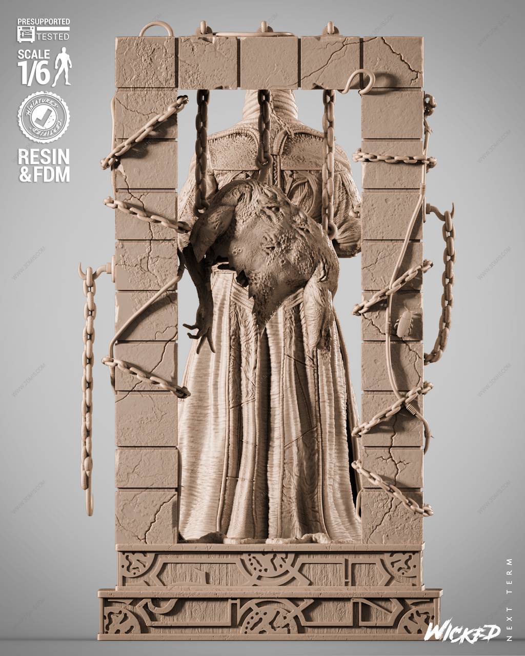 P站图纸印象馆 3DWicked 猛鬼追魂 胖子 3DWicked 猛鬼追魂 胖子