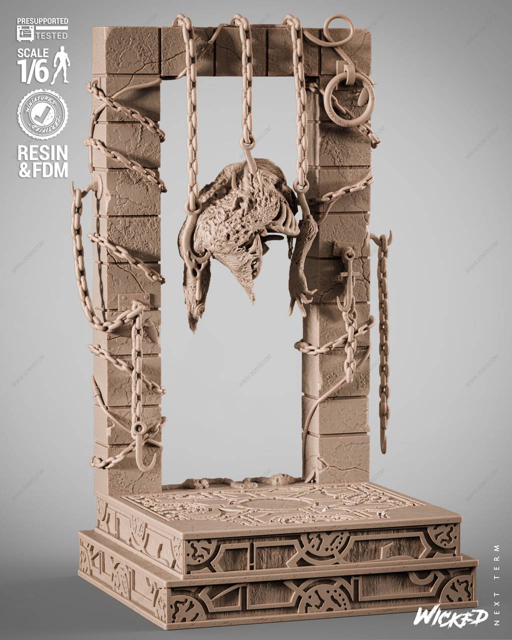 P站图纸印象馆 3DWicked 猛鬼追魂 胖子 3DWicked 猛鬼追魂 胖子